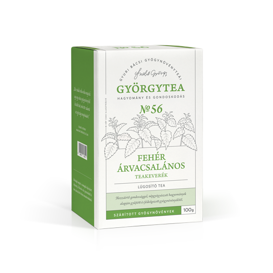 GYÖRGYTEA FEHÉR ÁRVACSALÁNOS TEAKEVERÉK 100g