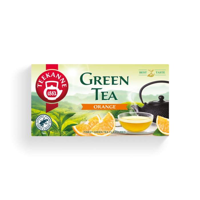 Teekanne Zöld Tea Narancs 20x1,75g