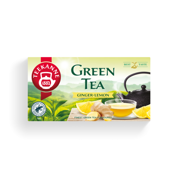 Teekanne Zöld Tea Gyömbér-citrom 20x1,75g