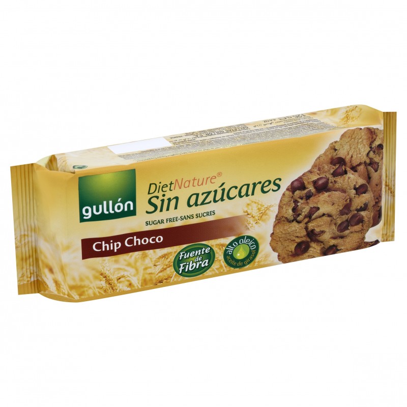 Gullon Chip Choco Cookies - csokidarabos keksz ( 125 g )