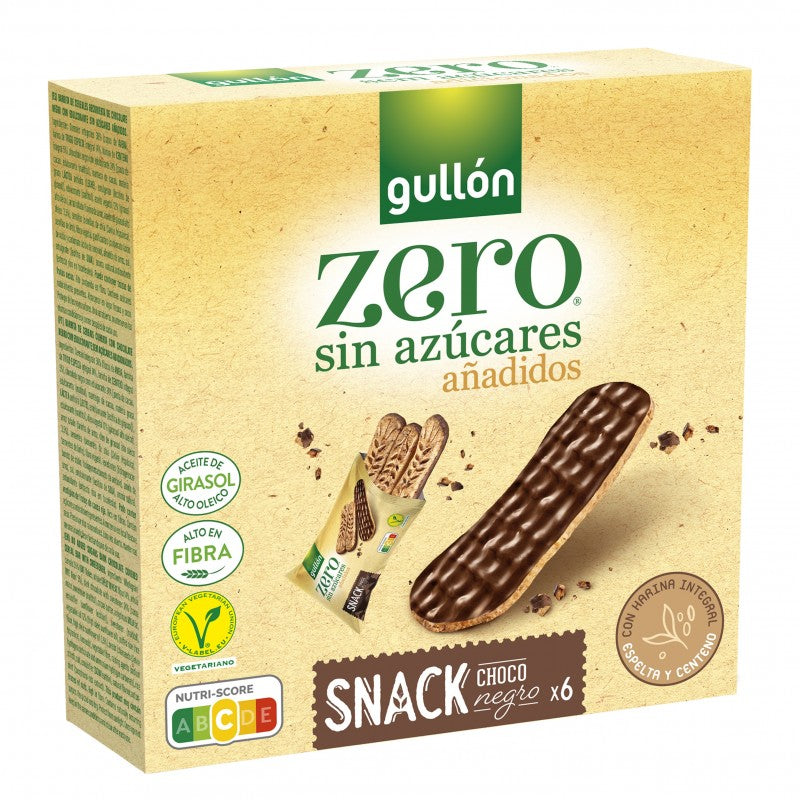 Gullon Snack zero étcsok. szelet ( 6x25g )