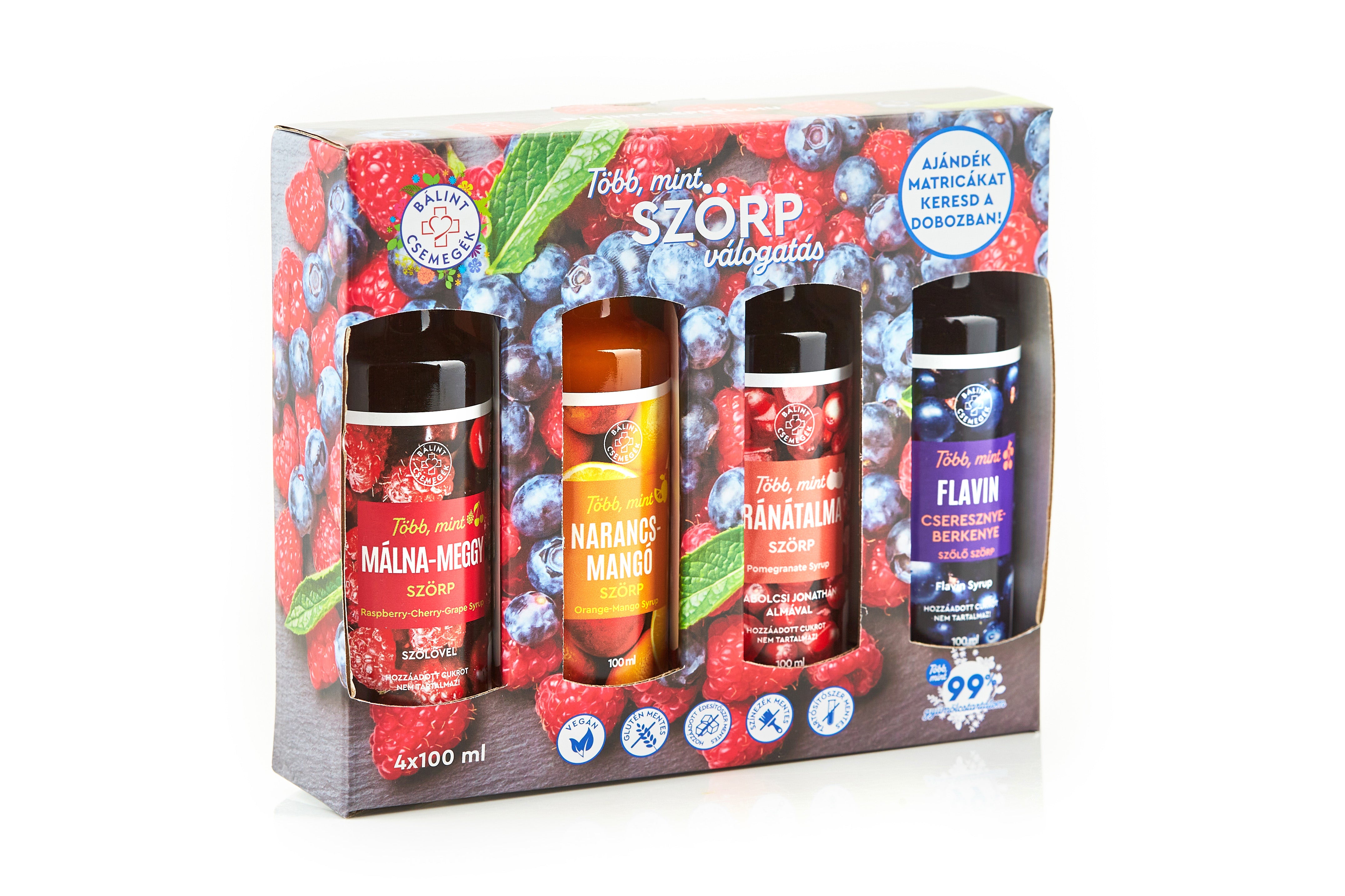 Bálint Több Mint Válogatás Szörp Flavonoid 4x100ml