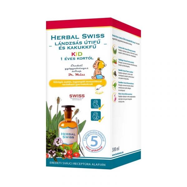Herbal Swiss Kid Medical szirup 300ml
