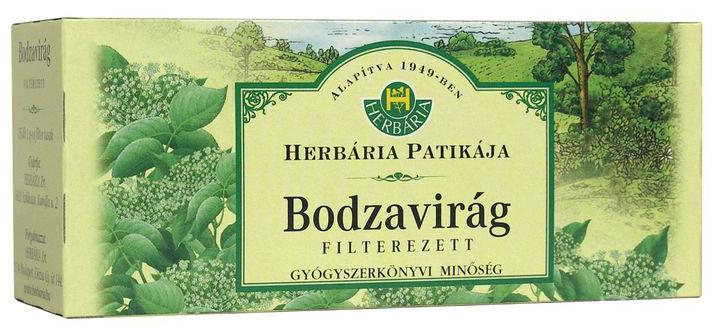 HERBÁRIA BODZAVIRÁG TEA FILTERES ( 25 filter )