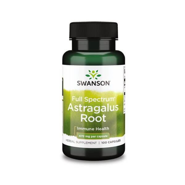 Swanson Astragalus Root 470mg (csüdfű) kapszula 100db