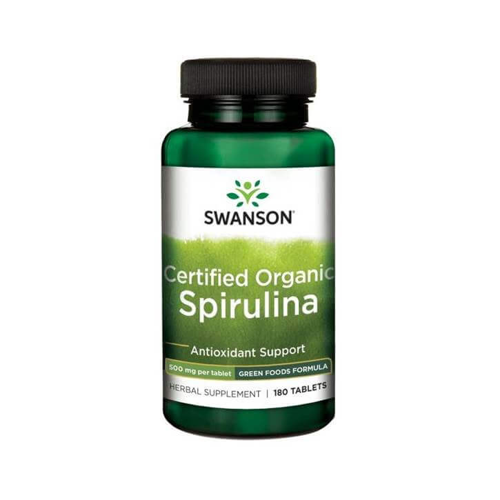 Swanson Spirulina alga 500mg / 180db