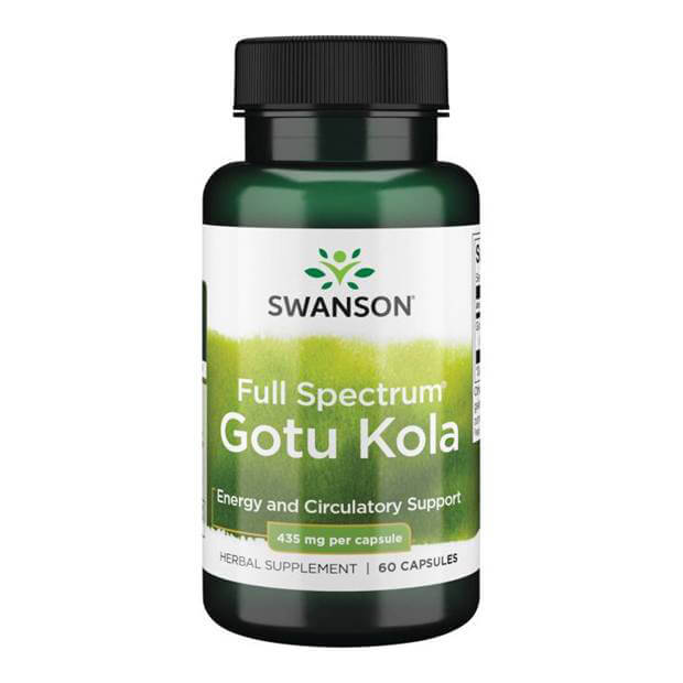 Swanson Gotu Kola 435Mg 60db