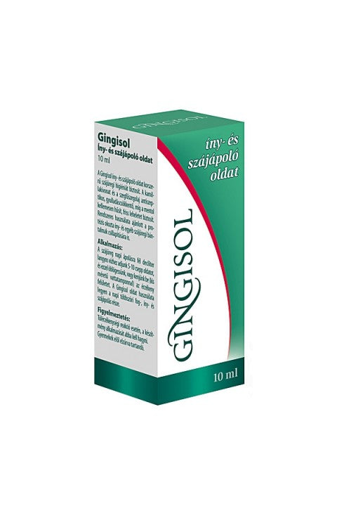 INTERHERB Gingisol fogíny-és szájápoló oldat 10ml