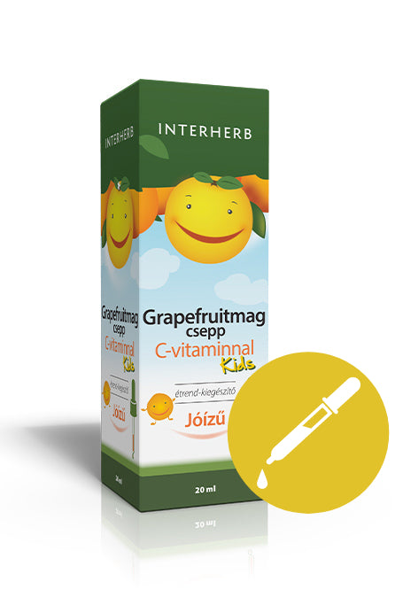 INTERHERB Grapefruitmag csepp KIDS C-vitaminnal 20ml