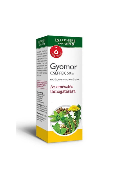 INTERHERB NAPI CSEPP Gyomor cseppek 50ml