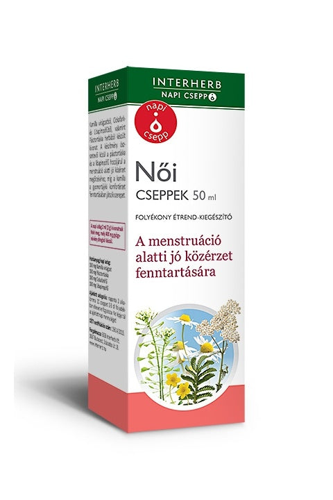 INTERHERB NAPI CSEPP Női cseppek 50ml
