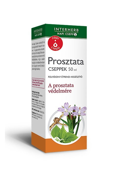 INTERHERB NAPI CSEPP Prosztata cseppek 50ml