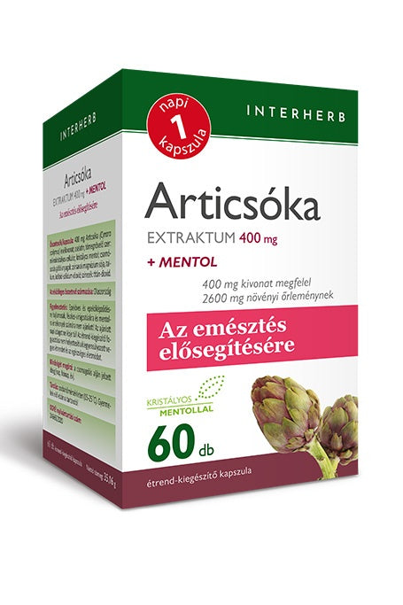 Interherb NAPI1 Articsóka Extraktum 60db