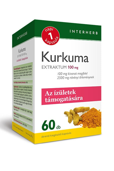 Interherb NAPI1 Kurkuma Extraktum 100mg 60db