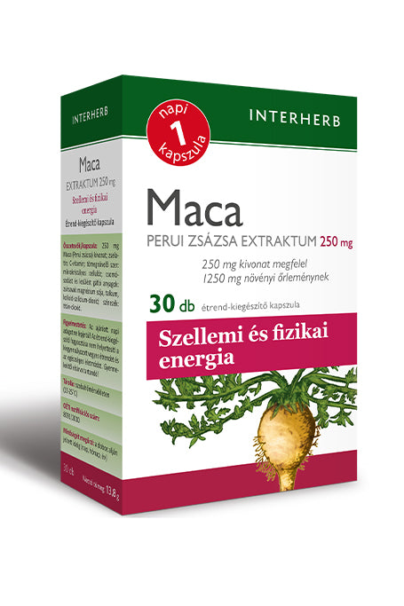 INTERHERB NAPI1 Maca Extraktum kapszula 250mg 30db
