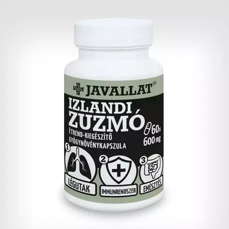 JAVALLAT IZLANDI ZUZMÓ KAPSZULA 60db