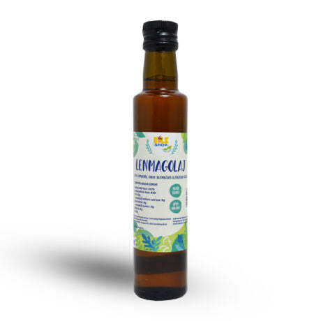 Bulkshop Lenmagolaj 250ml, hidegen sajtolt