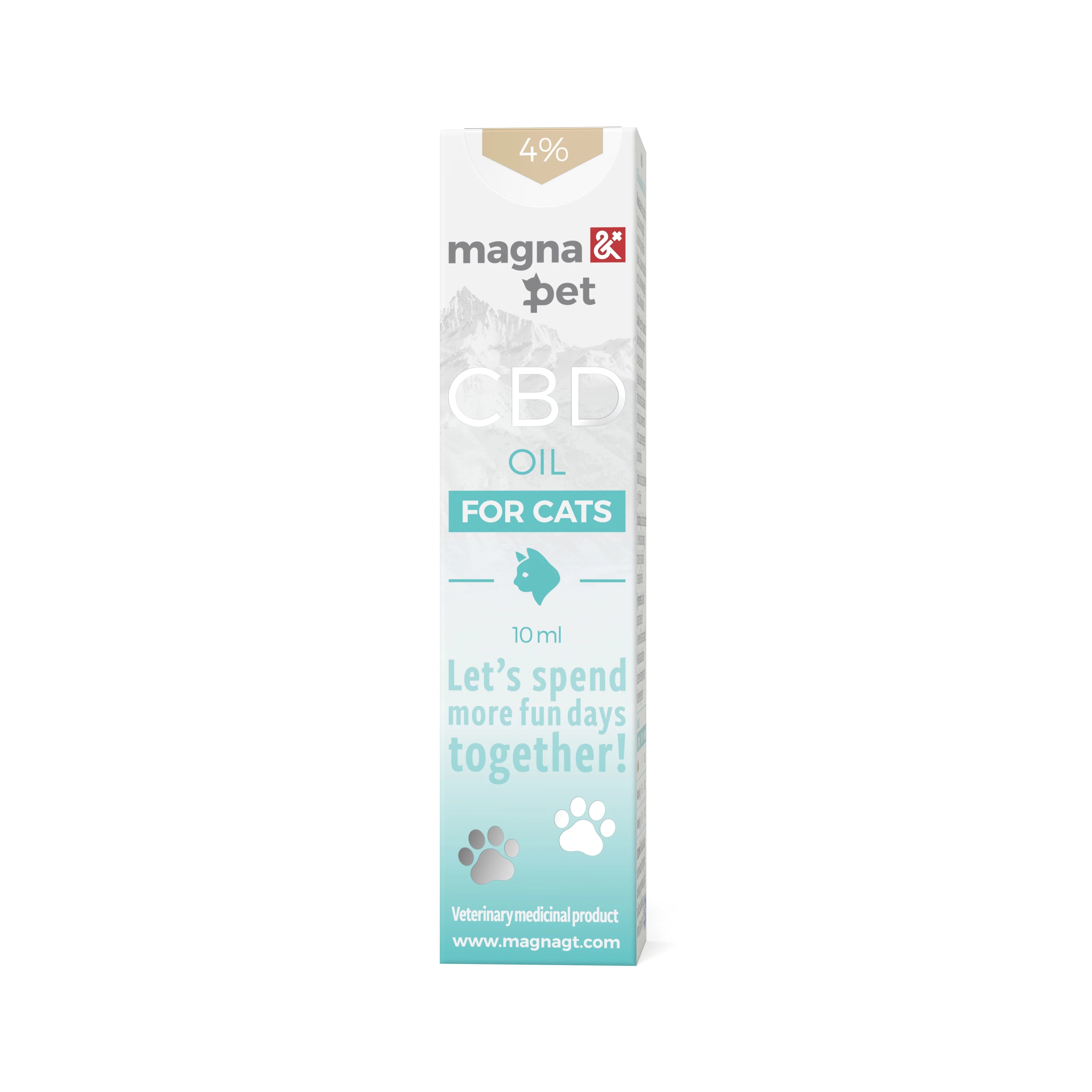 Magna G&T Cibapet 4% CBD olaj macskáknak (10ml)