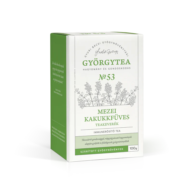 GYÖRGYTEA MEZEI KAKUKKFÜVES TEAKEVERÉK ( 100g )