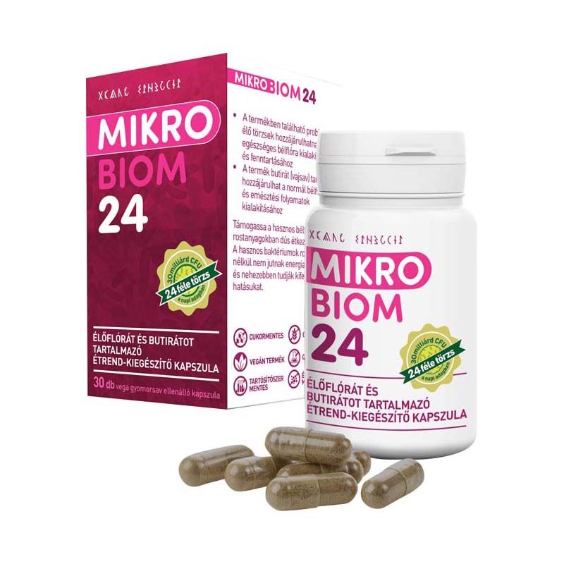 MIkroBiom 24 kapszula ( 30db )