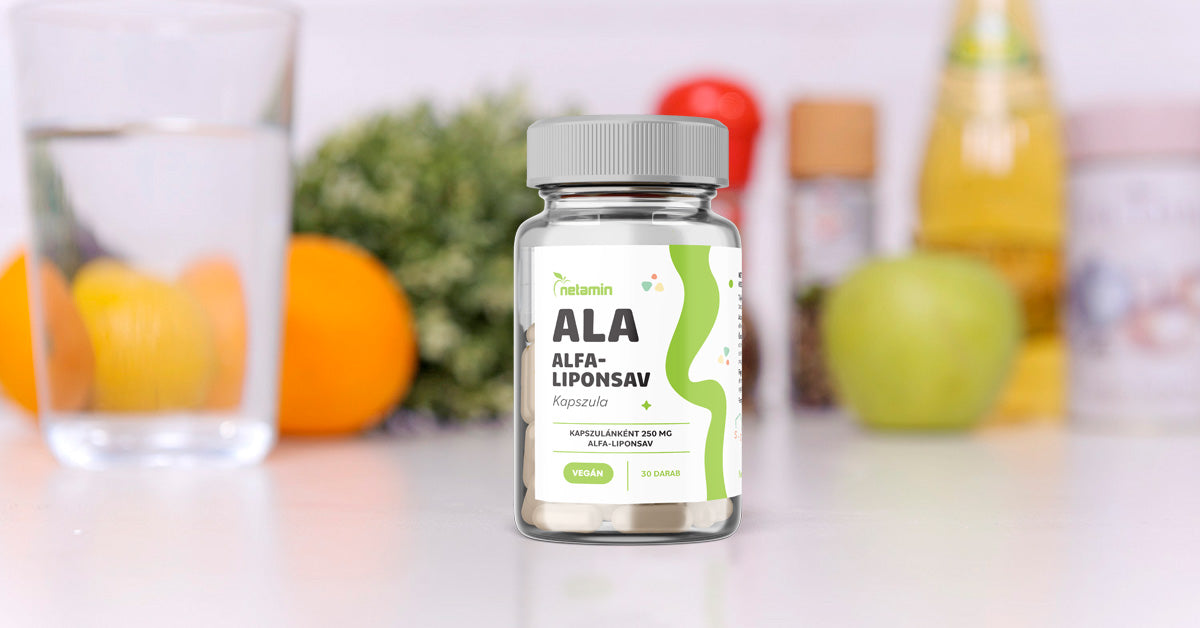 Netamin Alfa-Liponsav (ALA) 200mg kapszula – 30db