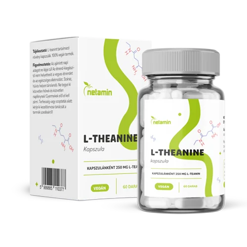 Netamin L-theanine kapszula 250 mg 60db