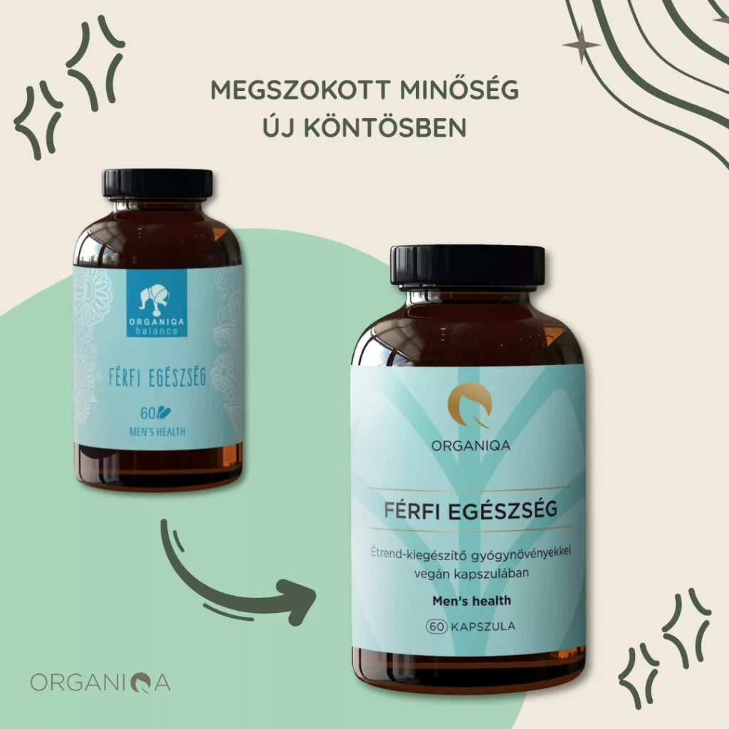 ORGANIQA Férfi Egészség Kapszula 60db