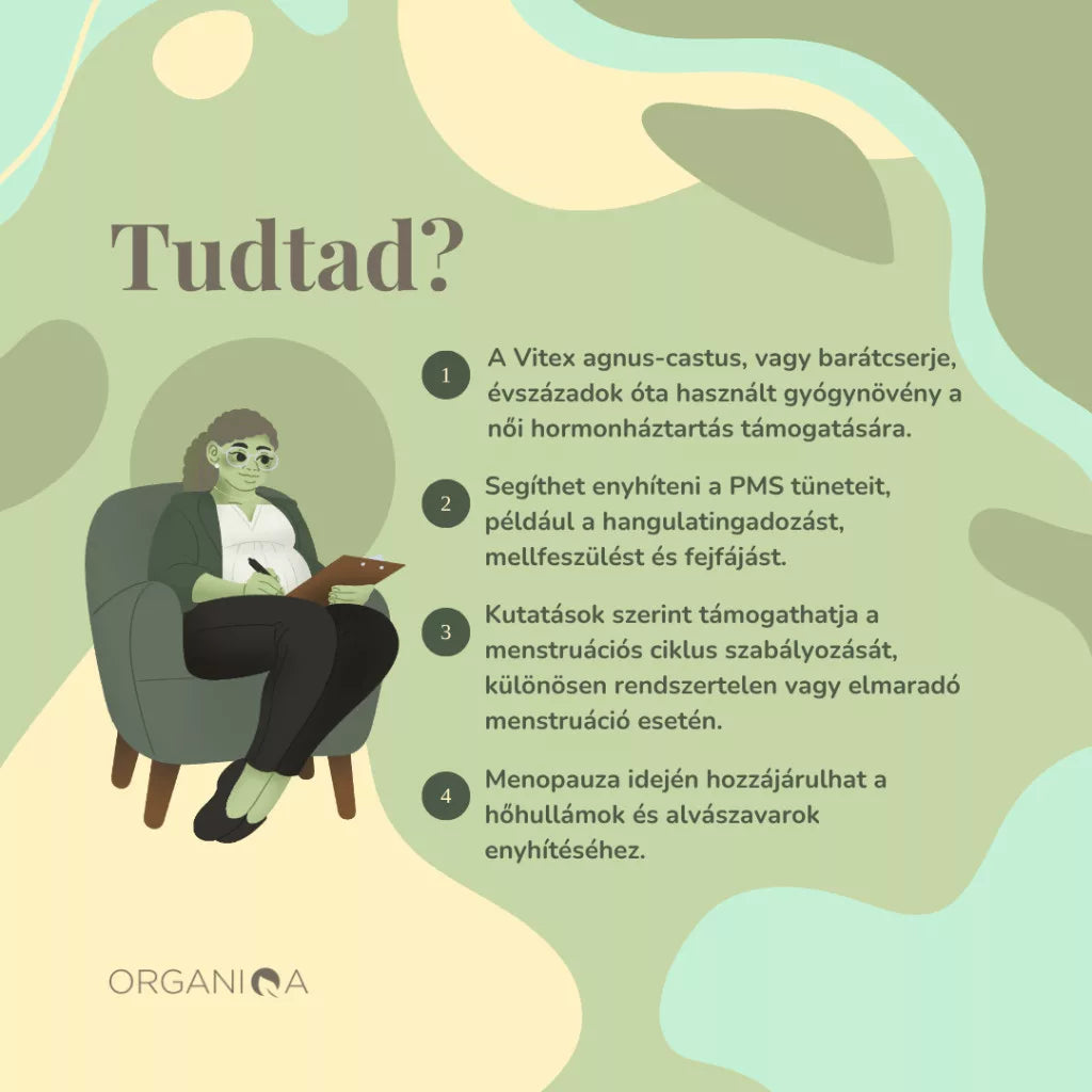 Organiqa barátcserje komplex kapszula ( 60db )