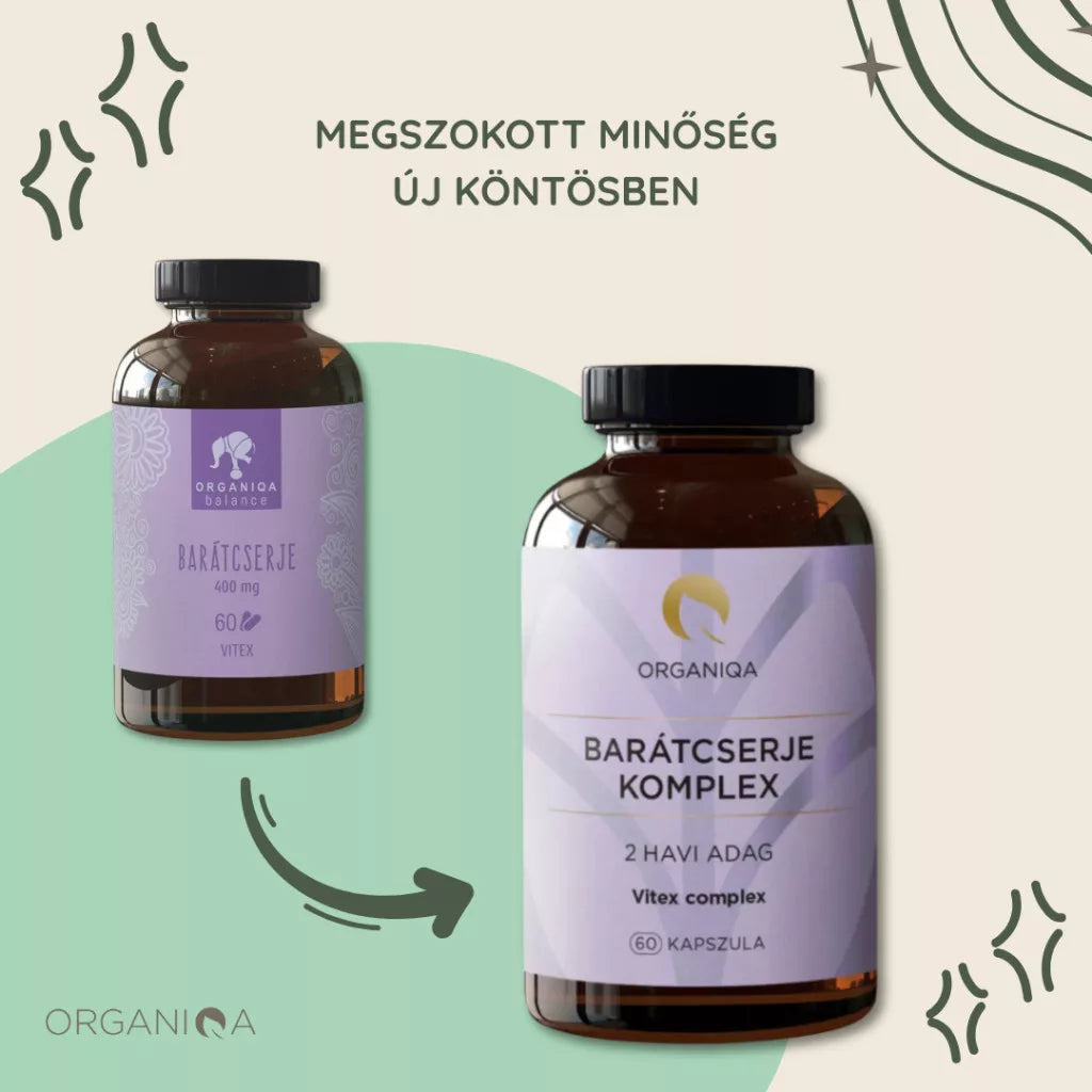 Organiqa barátcserje komplex kapszula ( 60db )