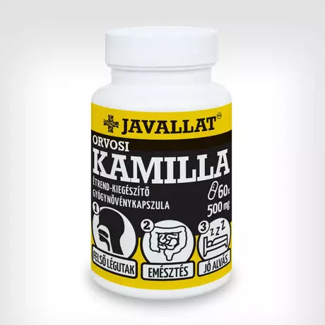 JAVALLAT ORVOSI KAMILLA KAPSZULA 60 db