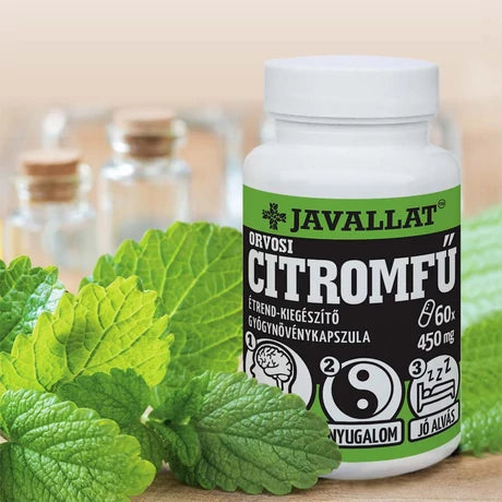 JAVALLAT ORVOSI CITROMFŰ KAPSZULA 60 db