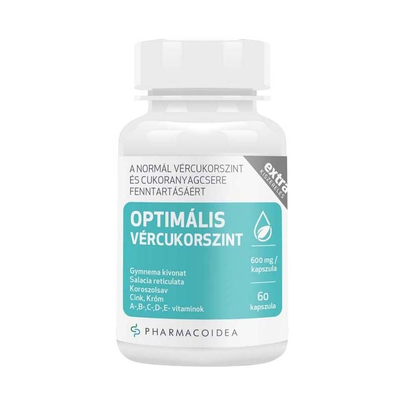 Pharmacoidea Optimális Vércukorszint EXTRA (60db)