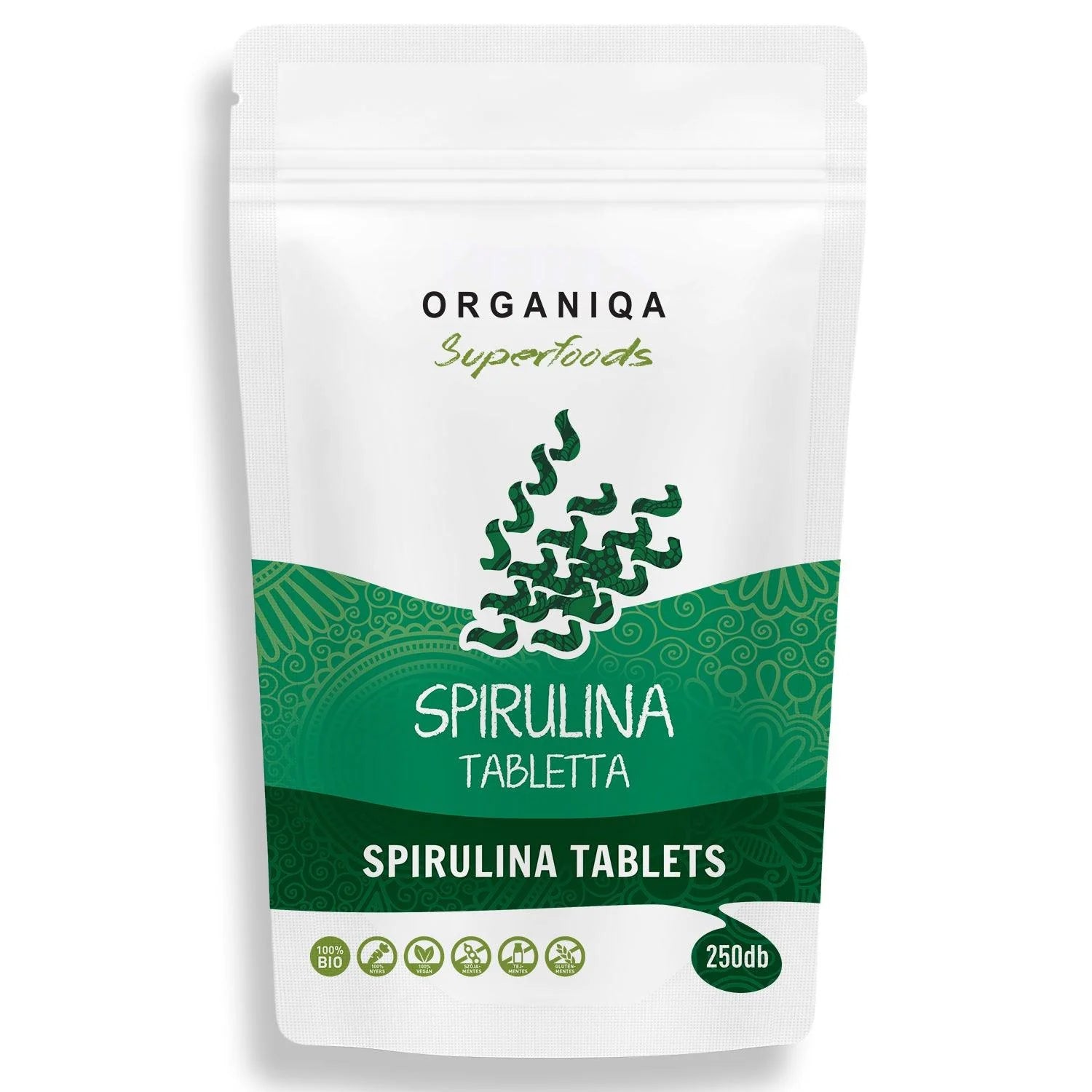 ORGANIQA Bio Spirulina Tabletta 250 Db