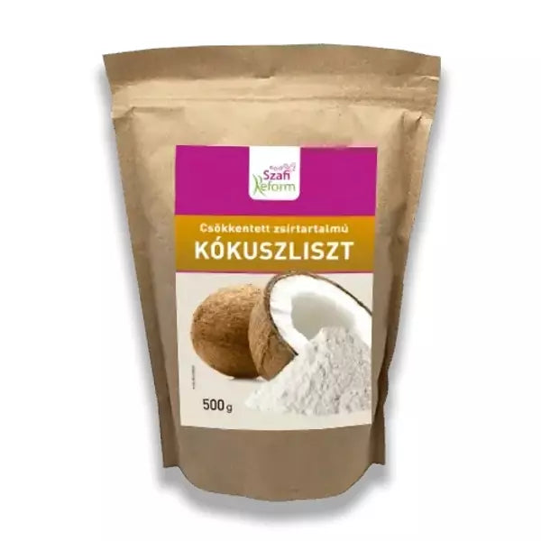 Szafi Reform Csökkentett zsírtartalmú Kókuszliszt 500 g