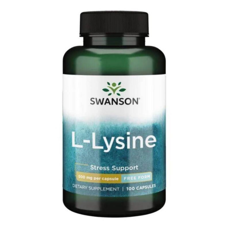 Swanson L-Lizin 500mg 100db