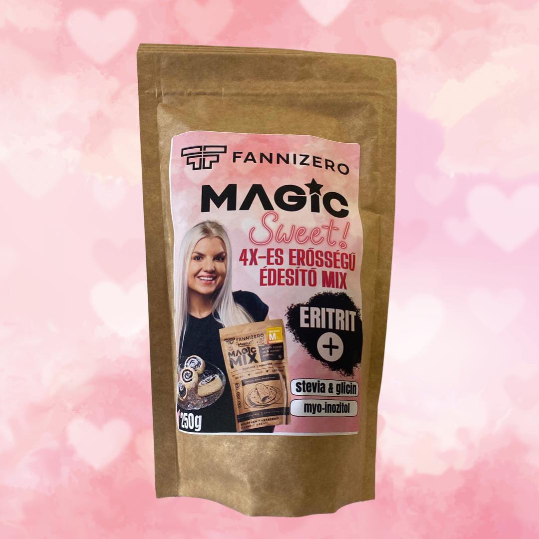 Fannizero Magic Sweet 4x-es édesítő mix extrákkal 250g