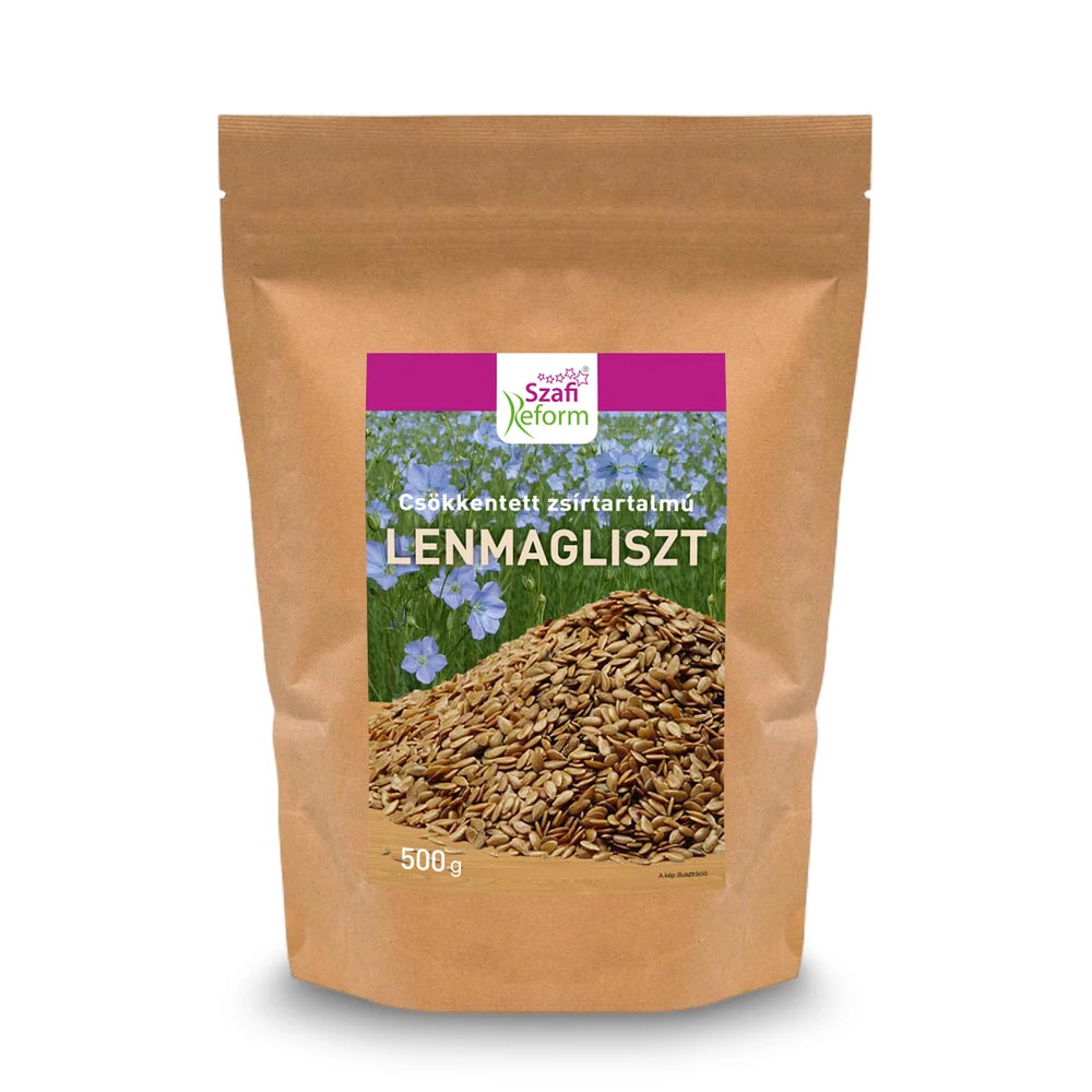 Szafi Reform Zsírtalanított Lenmagliszt 500 g