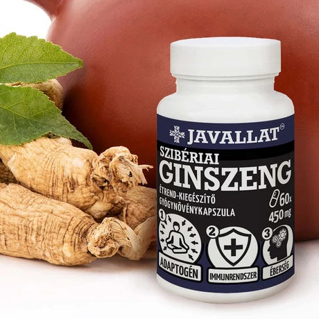 JAVALLAT SZIBÉRIAI GINZENG KAPSZULA ( 60db )