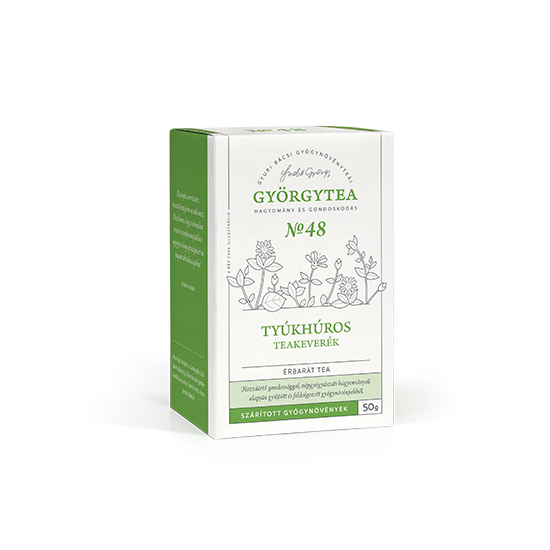 GYÖRGYTEA Tyúkhúros teakeverék (Érbarát tea) 50g