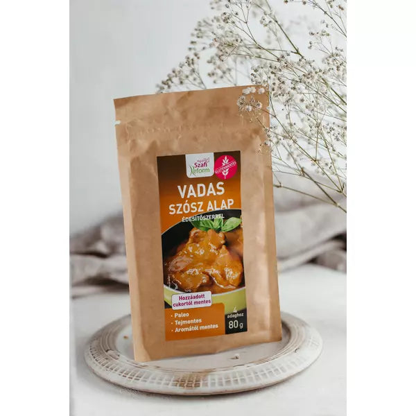Szafi Reform Vadas szósz alap (Édesítőszerrel, gluténmentes, tejmentes) 80 g