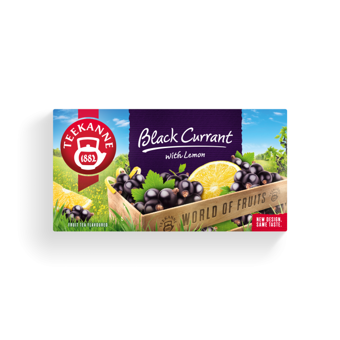 Teekanne feketeribizli tea citrommal 20x2,5g 50g