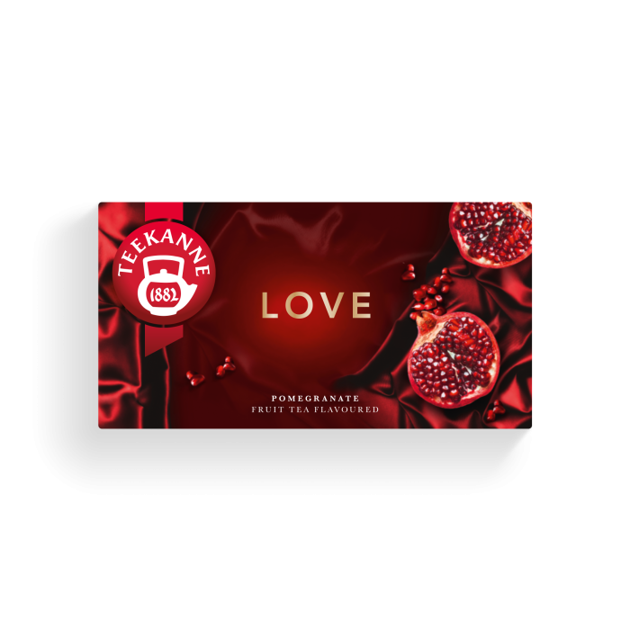 Teekanne world of fruit love gránátalma és őszibarack tea 45g