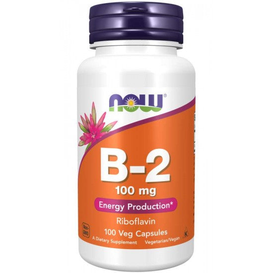 Now B-2 (Riboflavin) 100mg - 100db