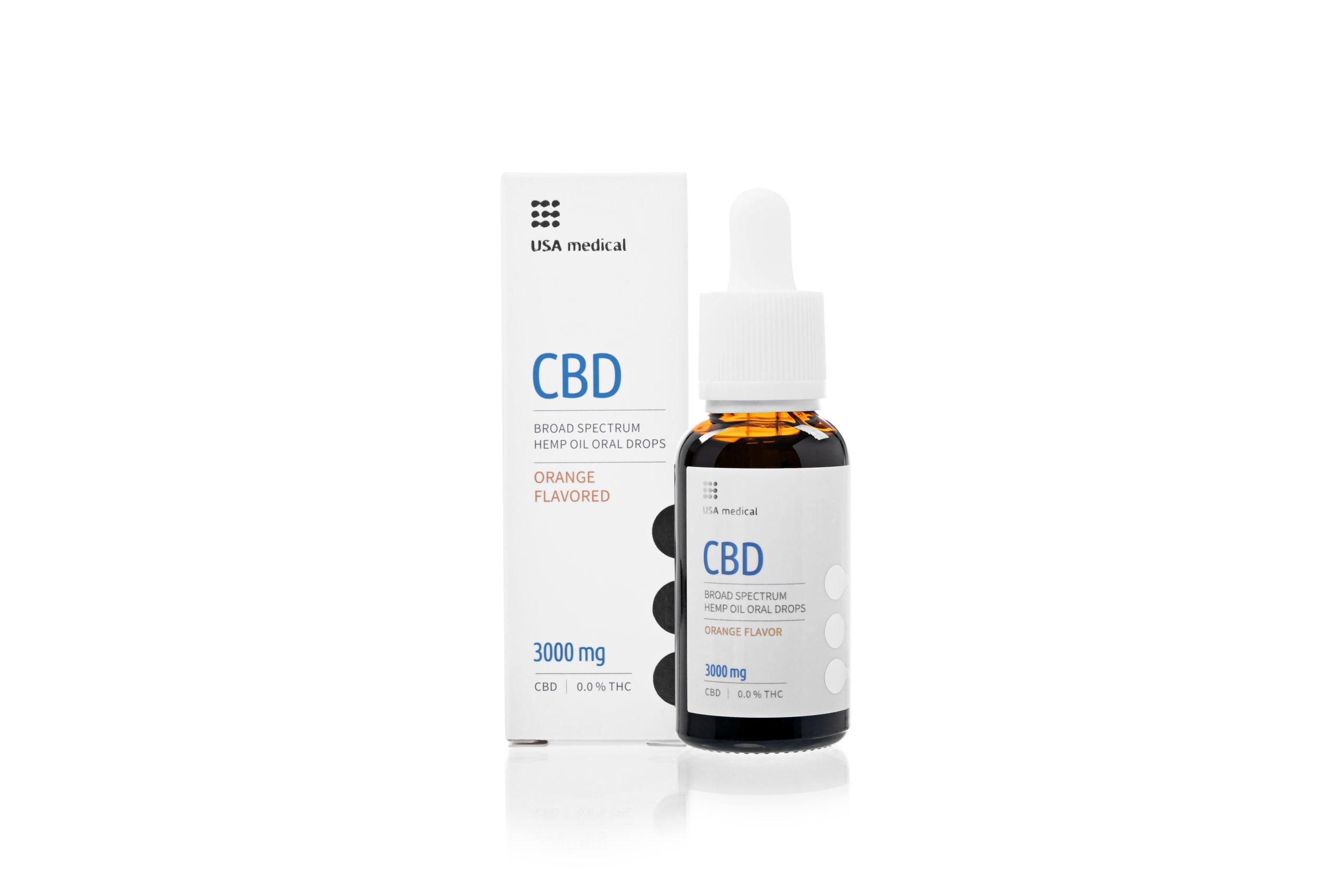 UsaMedical CBD olaj 3000mg - 30ml