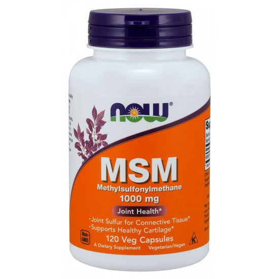 NOW MSM 1000 mg 120db