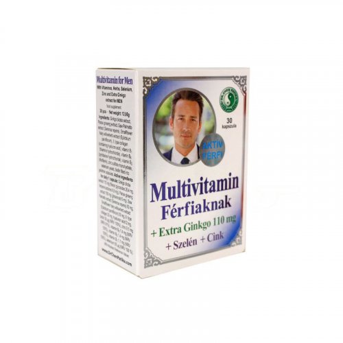 Dr.chen multivitamin férfiaknak + extra gingko 30db