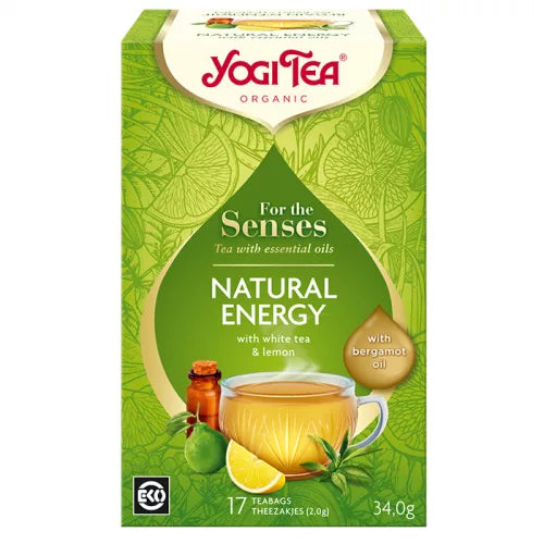 YOGI TEA® BIO TEA AZ ÉRZÉKEKNEK - TERMÉSZETES ENERGIA 17filter