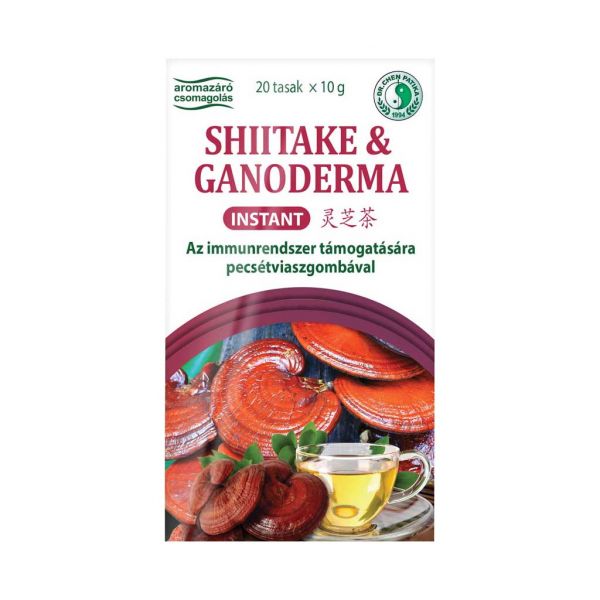 Dr. Chen Instant shiitake-ganoderma immunerősítő tea 20db