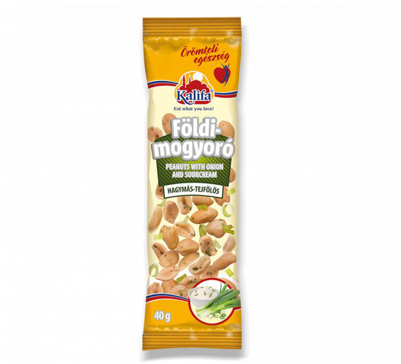 Kalifa földimogyoró hagymás-tejfölös 40g