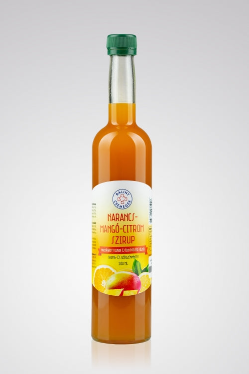 BÁLINT NARANCS-MANGÓ-CITROM SZIRUP 500ml